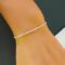 tennis silver bracelet