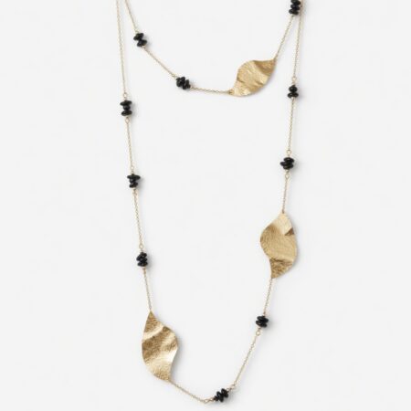 Eternal Leaf Long Handmade Necklace