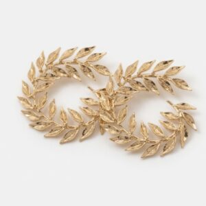Laurel Wreath Leaf Earrings