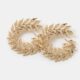 Laurel Wreath Leaf Earrings